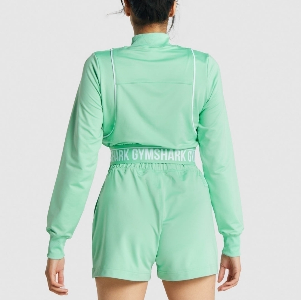 Gymshark Recess Track Top / Full zip crop jacket - Picture 4 of 13